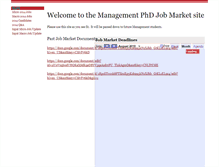Tablet Screenshot of managementphd.com